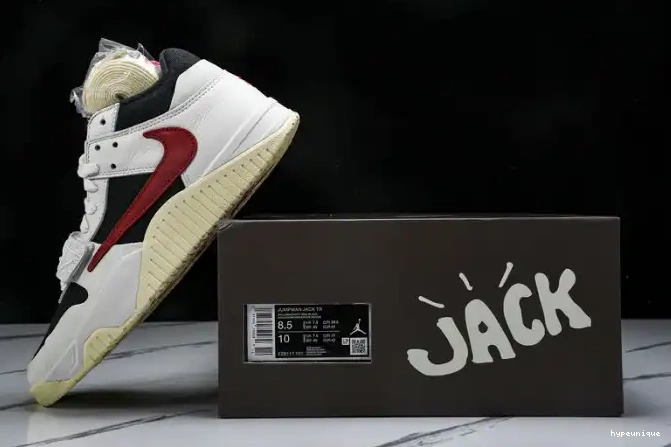 HYPE Jack TR Scott x FZ8117-101 Red Jordan Travis Jumpman University 0530